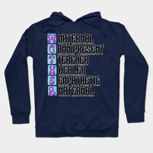 Mother's Essence: Maternal & Empathetic Inspirational Art Hoodie